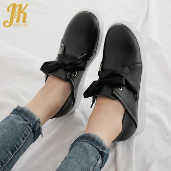 JK Satin Lace Up Flats Women Round Toe Flat Platform Shoes Female Sweet Mules Shoes Ladies Elevator Casual Shoes Girl Autumn
JK Satin Lace Up Flats Women Round Toe Flat Platform Shoes Female Sweet Mules Shoes Ladies Elevator Casual Shoes Girl Autumn