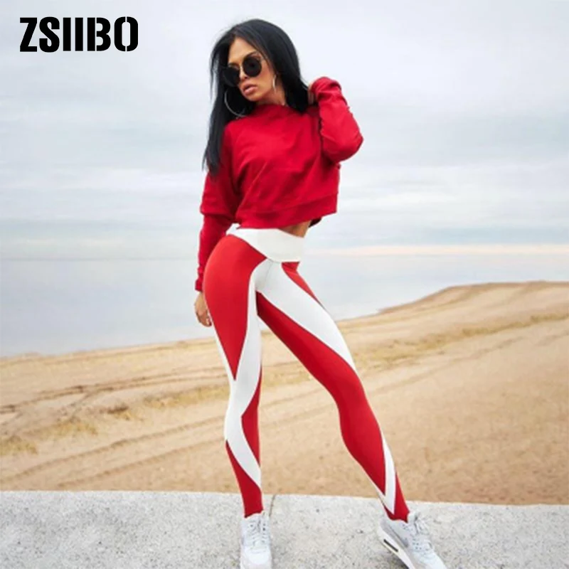 ZSIIBO fashion high waist blue white stitching sexy women's plus size leggings of fitness sexy workout pants gothic 2019 spring
ZSIIBO fashion high waist blue white stitching sexy women's plus size leggings of fitness sexy workout pants gothic 2019 spring