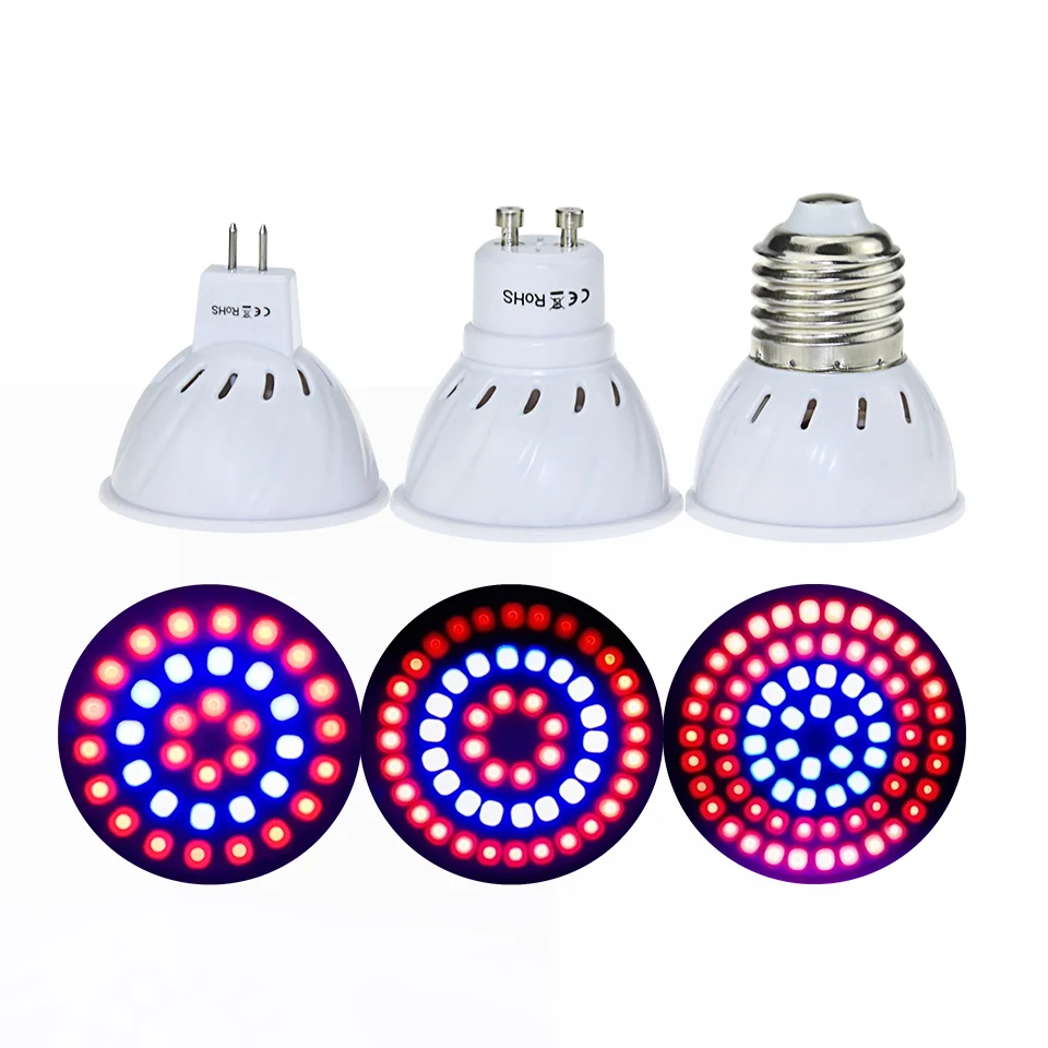 220V Phyto Lamp Full Spectrum LED Grow Light E27 GU10 MR16 Plant Lamp Fitolamp For Indoor Seedlings Flower Grow Tent Box
220V Phyto Lamp Full Spectrum LED Grow Light E27 GU10 MR16 Plant Lamp Fitolamp For Indoor Seedlings Flower Grow Tent Box