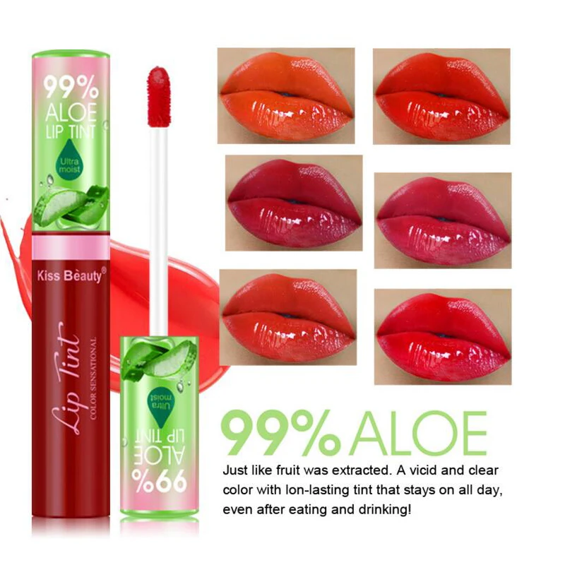 Natural 99% Pure Aloe Vera Magic Colour Lip Gloss Super Stain Lip Tint Moisturizing Lipgloss
Natural 99% Pure Aloe Vera Magic Colour Lip Gloss Super Stain Lip Tint Moisturizing Lipgloss