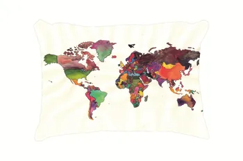 Colorful World Map Pattern Customized Cotton Rectangle Throw Pillow Case Decorative Cushion Cover Pillowcase 20*30 Inch(50*76cm)
Colorful World Map Pattern Customized Cotton Rectangle Throw Pillow Case Decorative Cushion Cover Pillowcase 20*30 Inch(50*76cm)
