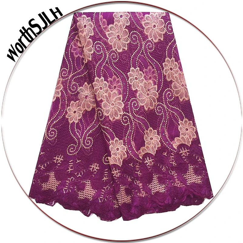 New African Lace Fabric 2018 High Quality Lace Designs Teal Green Mesh Tulle Lace Fabric Magenta Swiss Lace Fabric With Stones
New African Lace Fabric 2018 High Quality Lace Designs Teal Green Mesh Tulle Lace Fabric Magenta Swiss Lace Fabric With Stones