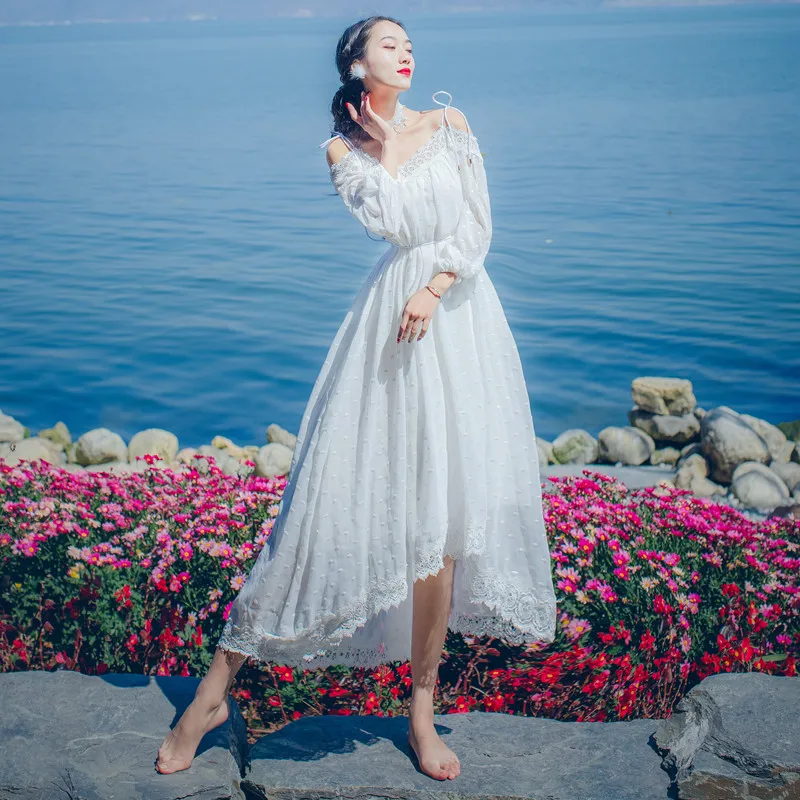 Summer Dress Women Clothes 2019 Women's Dresses Korean Vintage Dress Elegant White Beach Party Dress Vestidos De Fiesta ZT1861
Summer Dress Women Clothes 2019 Women's Dresses Korean Vintage Dress Elegant White Beach Party Dress Vestidos De Fiesta ZT1861