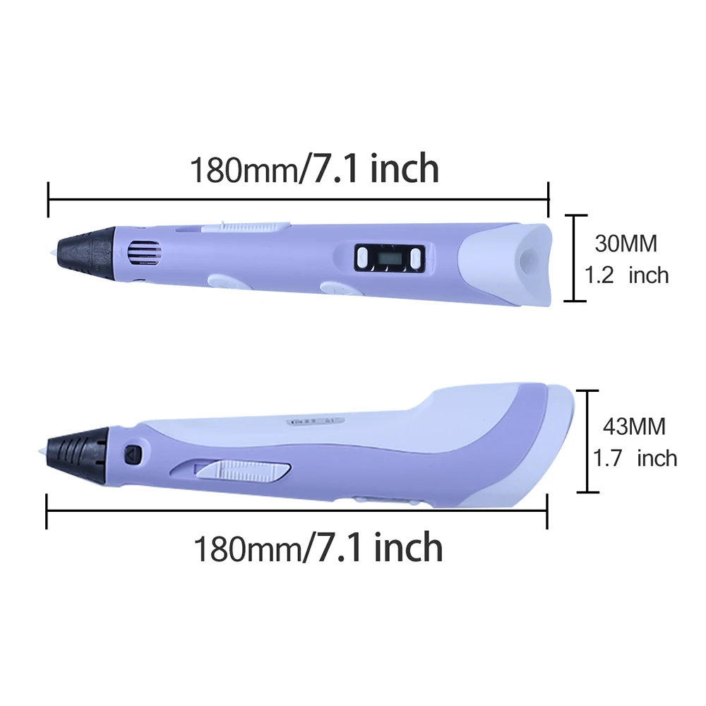 LMYSTAR 3D печать Ручка Совместимость 1 75 мм ABS/PLA нити Smart рисунок ручки со