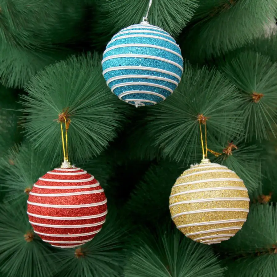 6Pcs christmas ball amament christmas tree ornaments Hanging figurine party decoration gift Home Decor
6Pcs christmas ball amament christmas tree ornaments Hanging figurine party decoration gift Home Decor