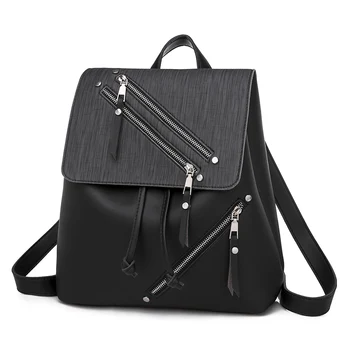 Women Leather Backpacks 5 colors Female Shoulder Bag Leisure bag Large Capacity Travel Rucksack School Bags
Women Leather Backpacks 5 colors Female Shoulder Bag Leisure bag Large Capacity Travel Rucksack School Bags
