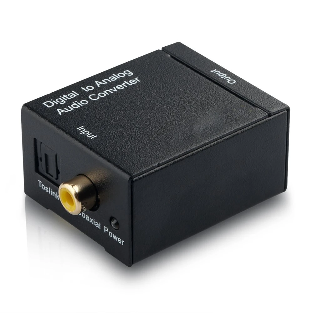 Coaxial audio to analog Adapter Digital to Analog Audio Converter Optical to RCA audio Digital audio to Stereo audio Encoder
Coaxial audio to analog Adapter Digital to Analog Audio Converter Optical to RCA audio Digital audio to Stereo audio Encoder