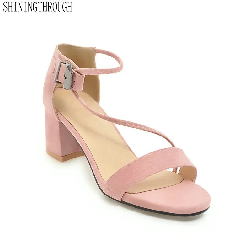 2019 Sexy Ankle Strap Heels Women Sandals Summer Shoes Women Open Toe Chunky High Heels Party Dress Sandals 
2019 Sexy Ankle Strap Heels Women Sandals Summer Shoes Women Open Toe Chunky High Heels Party Dress Sandals