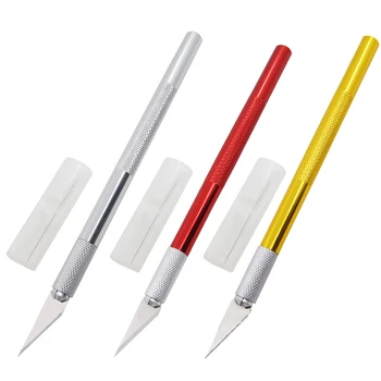Metal Wood Carving Knife Blade Bushcraft Paper Cutter Knife Draw Art Craft Knife Tool Sculpture Engrave Graver Woodcarve Hobby
Metal Wood Carving Knife Blade Bushcraft Paper Cutter Knife Draw Art Craft Knife Tool Sculpture Engrave Graver Woodcarve Hobby