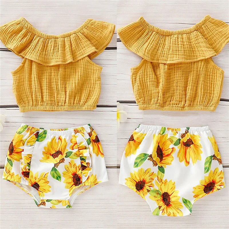 Hot Toddler Baby Girl Cold Shoulder Tee T shirt Top PP Pants Shorts Outfit Set 0-24M
Hot Toddler Baby Girl Cold Shoulder Tee T shirt Top PP Pants Shorts Outfit Set 0-24M