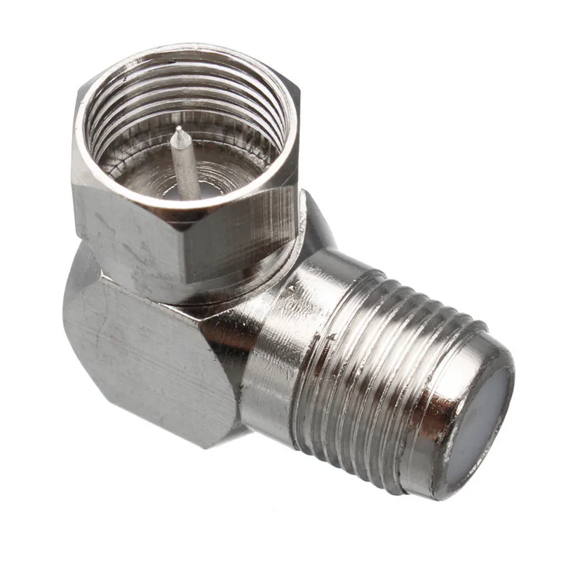 Copper F Male Plug Right Angle Satellite Sky Coax Cable Socket 90 Degree Elbow Adapter Packs of 1 to 10
Copper F Male Plug Right Angle Satellite Sky Coax Cable Socket 90 Degree Elbow Adapter Packs of 1 to 10