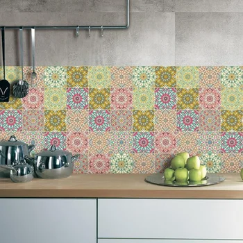 European tile stickers retro living room bedroom wallpaper wall sticker kitchen oilproof sticker bathroom waterproof sticker
European tile stickers retro living room bedroom wallpaper wall sticker kitchen oilproof sticker bathroom waterproof sticker