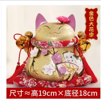 Lucky cat ornaments opened gifts genuine Japanese King ceramic ornaments shop creative bank Japan creative ornaments ceramic
Lucky cat ornaments opened gifts genuine Japanese King ceramic ornaments shop creative bank Japan creative ornaments ceramic
