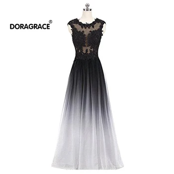 Doragrace robe de soiree Applique Chiffon Sleeveless Plus Size Gradient Evening Dresses Long Prom Gowns
Doragrace robe de soiree Applique Chiffon Sleeveless Plus Size Gradient Evening Dresses Long Prom Gowns