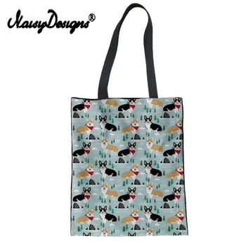 NoisyDesigns Canvas Environmental Protection Women 3d Corgi Printed Shopping Handbag Eco Reusable Shoulder Draw String Tote Bags
NoisyDesigns Canvas Environmental Protection Women 3d Corgi Printed Shopping Handbag Eco Reusable Shoulder Draw String Tote Bags