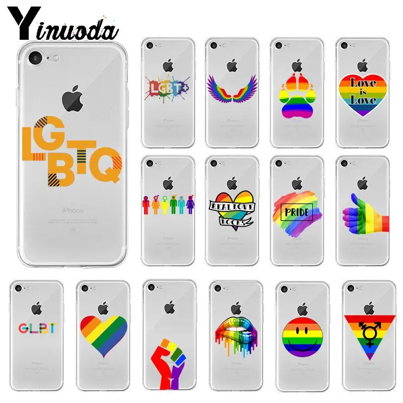 Yinuoda Lesbian LGBT Rainbow Pride TPU Soft Phone Case Cover for Apple iPhone 8 7 6 6S Plus X XS MAX 5 5S SE XR Mobile Cover
Yinuoda Lesbian LGBT Rainbow Pride TPU Soft Phone Case Cover for Apple iPhone 8 7 6 6S Plus X XS MAX 5 5S SE XR Mobile Cover