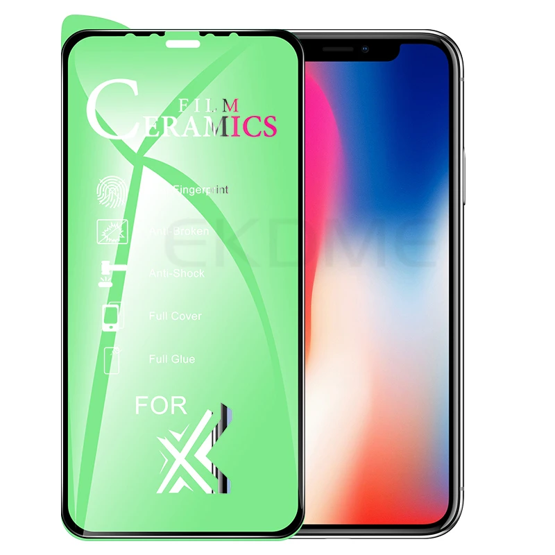 9D полное покрытие мягкая Гидрогелевая пленка для iPhone 6 7 8 Plus Защита экрана 6S X XR XS Max защитная не