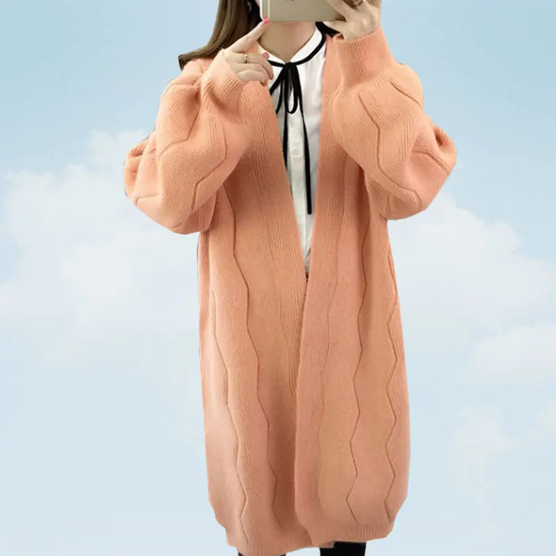 Spring Autumn Long Section Sweater Female 2019 Korean version Loose Lantern Sleeve Cardigan Women Fashion feminine coat SS58
Spring Autumn Long Section Sweater Female 2019 Korean version Loose Lantern Sleeve Cardigan Women Fashion feminine coat SS58