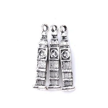 10pc/lot 25mm x 6mm Big Ben Charms Antique Silver Color Fabulous 3D Detailing for diy charms necklace pendant jewelry findings
10pc/lot 25mm x 6mm Big Ben Charms Antique Silver Color Fabulous 3D Detailing for diy charms necklace pendant jewelry findings