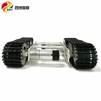 SZDOIT Mini T100 Metal Crawler Tank Chassis Smart Tracked Robot Platfrom Motor With Encoder DIY For Arduino Diy Education
SZDOIT Mini T100 Metal Crawler Tank Chassis Smart Tracked Robot Platfrom Motor With Encoder DIY For Arduino Diy Education