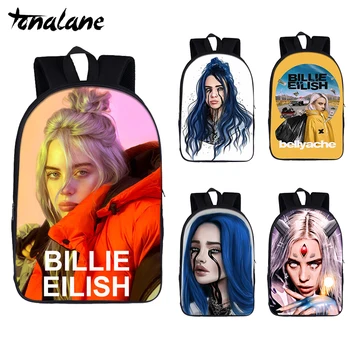 Cool Girl Billie Eilish Backpack Ocean Eyes Printing School Bags for Teenage Girls Boys Travel Rucksack Children Book Bags
Cool Girl Billie Eilish Backpack Ocean Eyes Printing School Bags for Teenage Girls Boys Travel Rucksack Children Book Bags