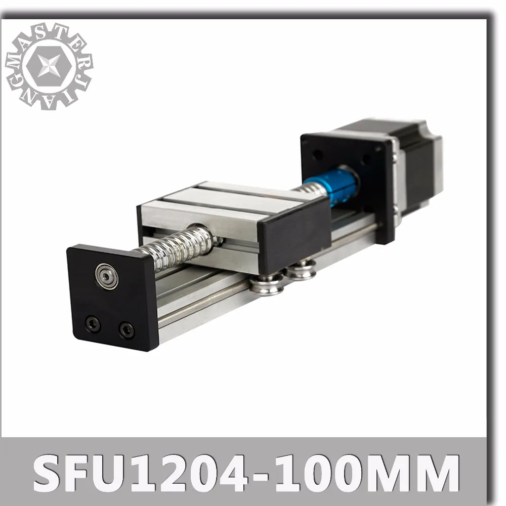 Stage C SFU1204-100mm Linear Guide Rails Linear Actuator System Module Table Ball Screw 100mm Travel Length CNC Guide SFU1204
Stage C SFU1204-100mm Linear Guide Rails Linear Actuator System Module Table Ball Screw 100mm Travel Length CNC Guide SFU1204