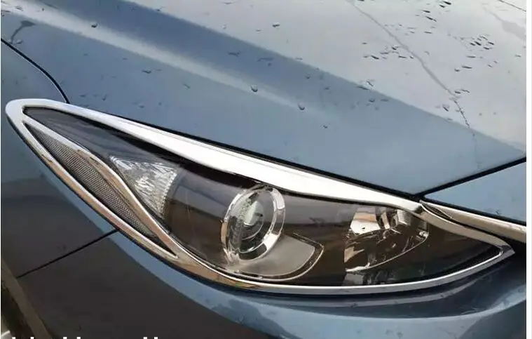 Хит продаж, аксессуары для MAZDA 3 AXELA 2014-2016, Хромированная передняя лампа, накладка на переднюю фару, декоративное объемное покрытие
Хит продаж, аксессуары для MAZDA 3 AXELA 2014-2016, Хромированная передняя лампа, накладка на переднюю фару, декоративное объемное покрытие