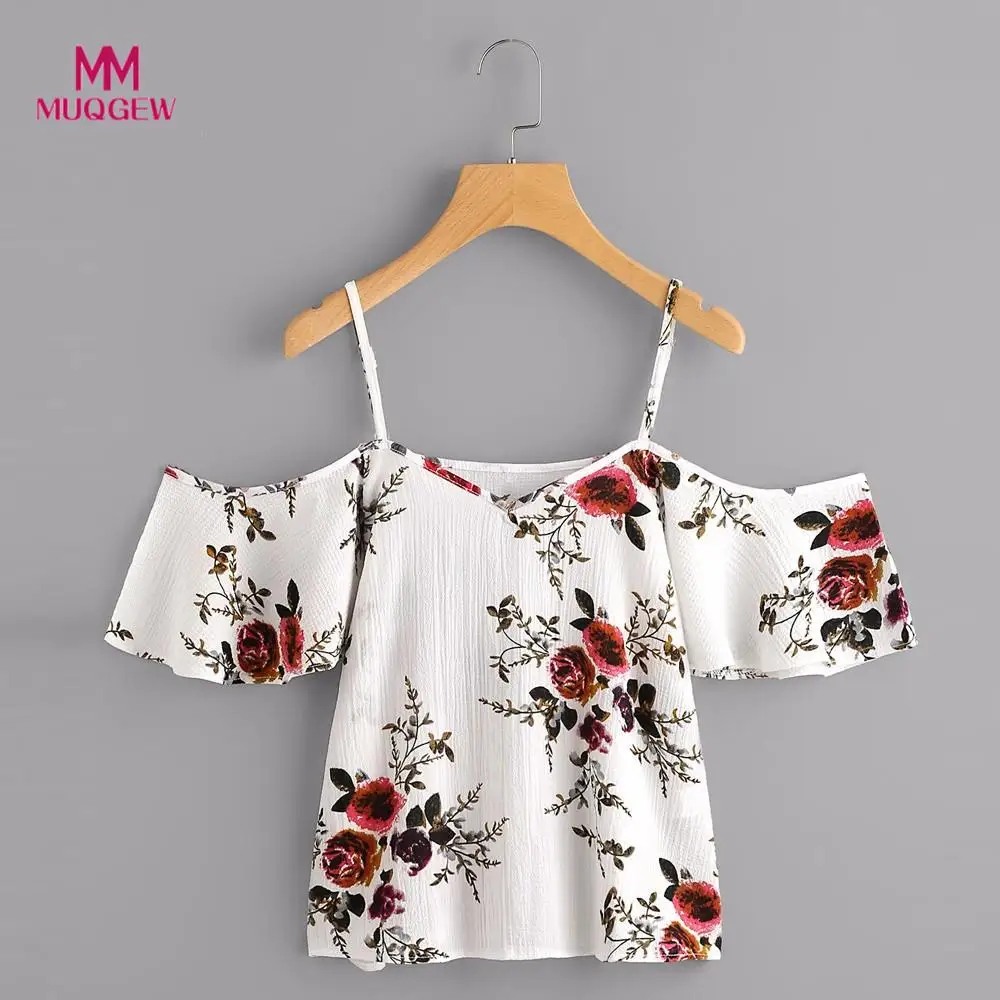 Women Summer Printed Blouse Cold Shoulder Top White Black color new fashion Broadcloth V-Neck blouse femmes tops et blouses
Women Summer Printed Blouse Cold Shoulder Top White Black color new fashion Broadcloth V-Neck blouse femmes tops et blouses