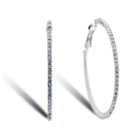 2019 New Bohemian Style 45mm Huggies Silver/Gold Hoop Earrings For Women Fashion Zircon Jewelry Supplier (Can Drop Shipping)
2019 New Bohemian Style 45mm Huggies Silver/Gold Hoop Earrings For Women Fashion Zircon Jewelry Supplier (Can Drop Shipping)