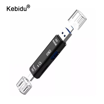 kebidu All In 1 Type C OTG Card Reader For USB C Micro USB Memory Usb 3.1 Card Reader High Speed SD TF Micro SD Card Reader
kebidu All In 1 Type C OTG Card Reader For USB C Micro USB Memory Usb 3.1 Card Reader High Speed SD TF Micro SD Card Reader