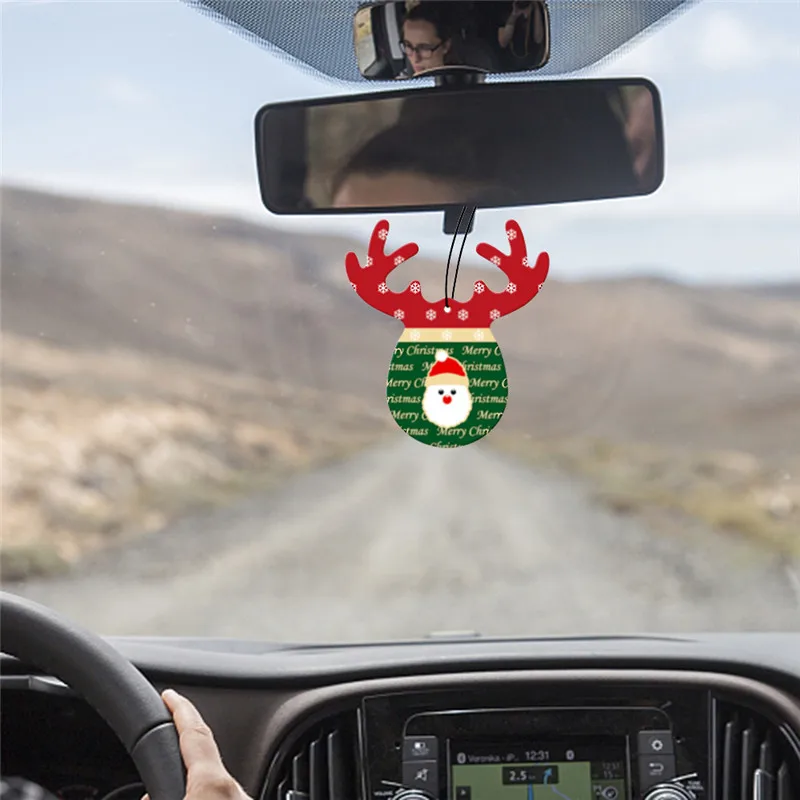 Christmas Car air freshener Car Hanging Perfume Cute Antlers Fragrance Papers car diffuser car air vent smell Auto Decor Tools
Christmas Car air freshener Car Hanging Perfume Cute Antlers Fragrance Papers car diffuser car air vent smell Auto Decor Tools