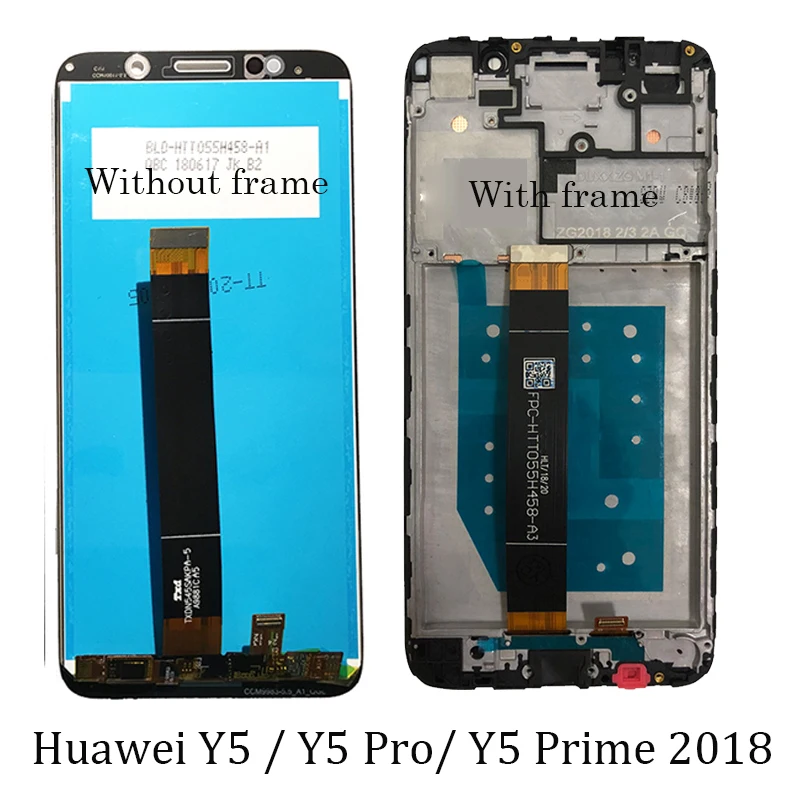 5.45inch for Huawei Y5 prime 2018 LCD Display Touch Screen Digitizer Assembly For Huawei Y5 Pro 2018 LCD With Frame Y5 2018 LCD
5.45inch for Huawei Y5 prime 2018 LCD Display Touch Screen Digitizer Assembly For Huawei Y5 Pro 2018 LCD With Frame Y5 2018 LCD