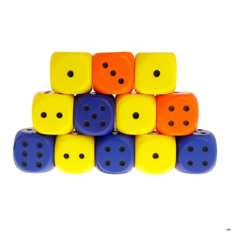 12PCS 6cm EVA Foam Playing Dice Block Party Toy Party Favors Table Games Prize Kids Toy Squeeze Toys
12PCS 6cm EVA Foam Playing Dice Block Party Toy Party Favors Table Games Prize Kids Toy Squeeze Toys