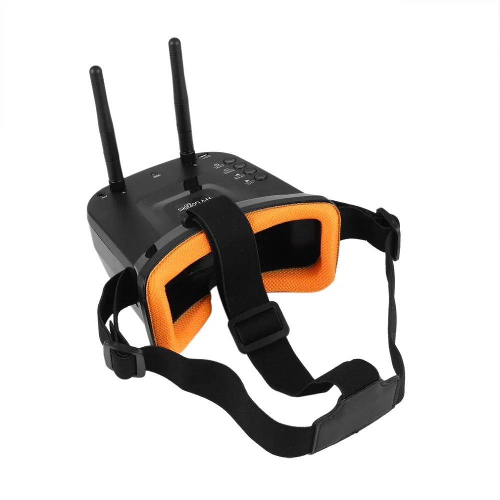 Mini 5.8G 5in 40CH FPV Auto-searching Goggles Headset Receiver Monitor with Dual Antenna for RC Racing Drone Aircraft UAV Parts
Mini 5.8G 5in 40CH FPV Auto-searching Goggles Headset Receiver Monitor with Dual Antenna for RC Racing Drone Aircraft UAV Parts