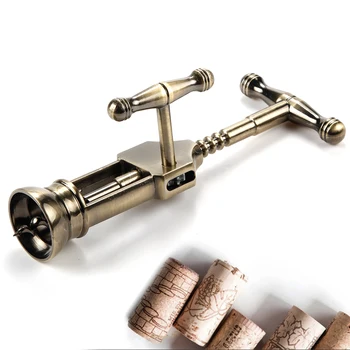 Zinc Alloy Wine Opener Rotary Lever Retro Bottle Corkscrew Openers Cork Puller Remover Champagne Opener Bar Tool Kitchen too
Zinc Alloy Wine Opener Rotary Lever Retro Bottle Corkscrew Openers Cork Puller Remover Champagne Opener Bar Tool Kitchen too