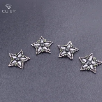 30pcs/lot Handmade Pearl rhinestone star garment patches Iron on hot fix applique black diamond Hematite plated HD-498
30pcs/lot Handmade Pearl rhinestone star garment patches Iron on hot fix applique black diamond Hematite plated HD-498