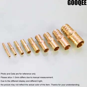 1pcs Brass Straight Hose Pipe Fitting Equal Barb 6/8/10/12/14/16/19mm Gas Copper Barbed Coupler Connector Adapter
1pcs Brass Straight Hose Pipe Fitting Equal Barb 6/8/10/12/14/16/19mm Gas Copper Barbed Coupler Connector Adapter