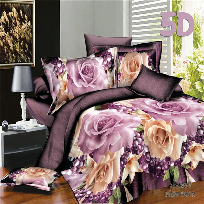 New style Flower fragrance 3D print bedding sets duvet cover quilt double bed sheet pillowcase Dandelion Queen size 4pcs
New style Flower fragrance 3D print bedding sets duvet cover quilt double bed sheet pillowcase Dandelion Queen size 4pcs