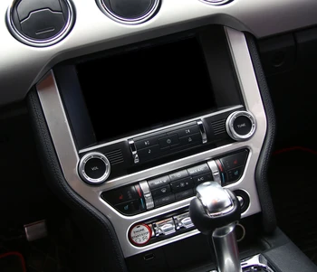 For Ford Mustang 2015 2016 2017 ABS Plastic Interior Middle Console Navigation Panel Frame Cover Trim 1pcs Car Styling
For Ford Mustang 2015 2016 2017 ABS Plastic Interior Middle Console Navigation Panel Frame Cover Trim 1pcs Car Styling