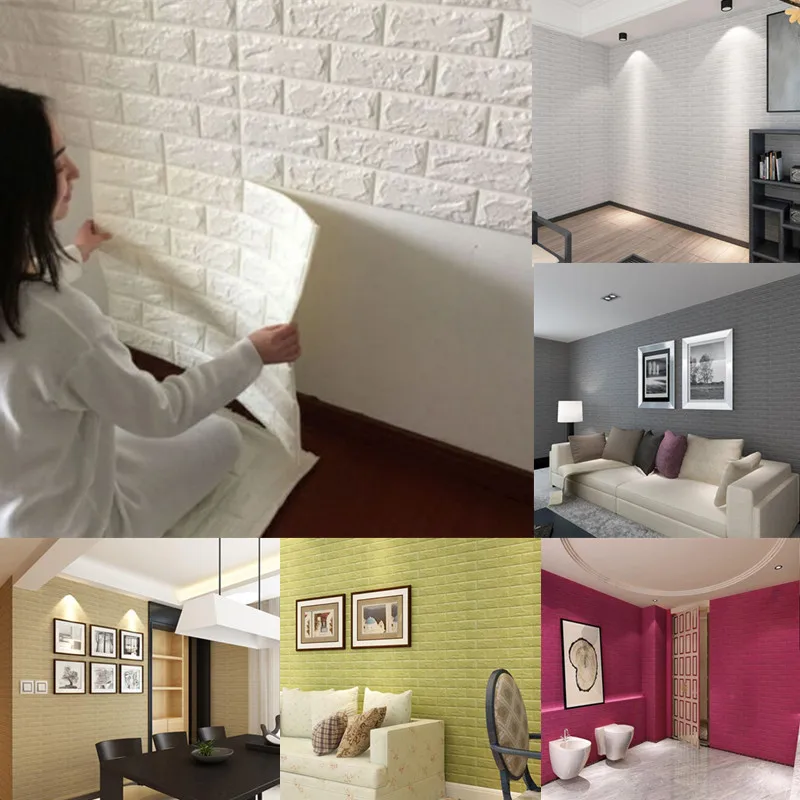 KAKUDER Wall Sticker 60 X 30 X 0.8cm PE Foam 3D Wallpaper DIY Wall Stickers Wall Decor Embossed Brick Stone Drop Ship 2122
KAKUDER Wall Sticker 60 X 30 X 0.8cm PE Foam 3D Wallpaper DIY Wall Stickers Wall Decor Embossed Brick Stone Drop Ship 2122