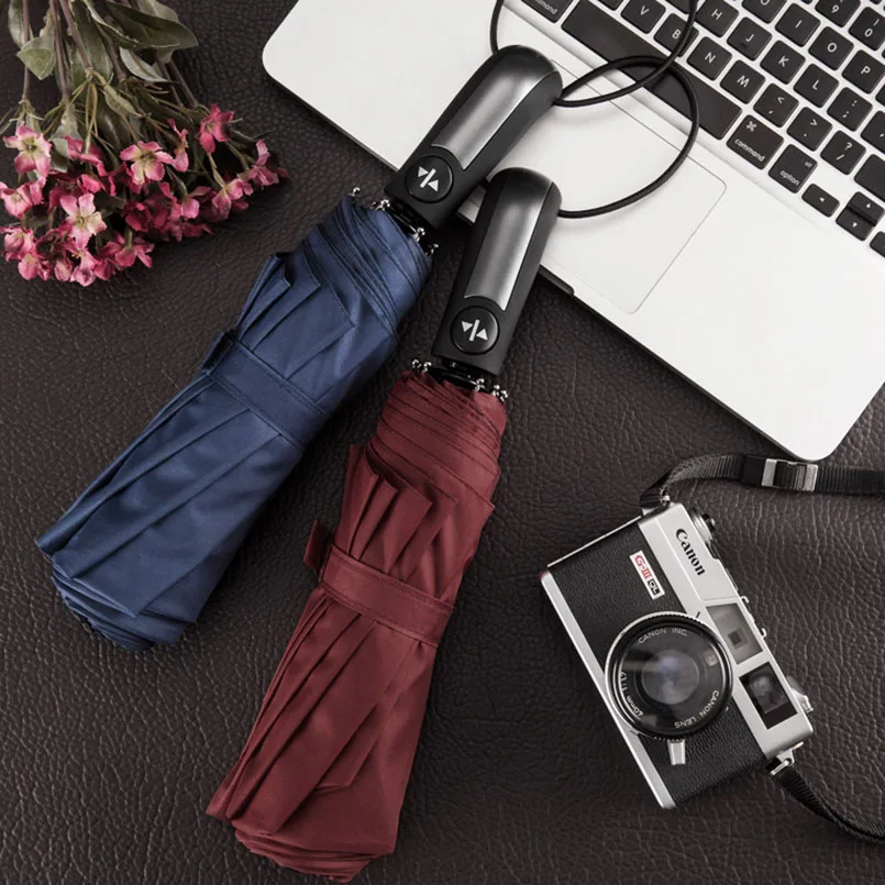 Fully-automatic Three Folding Male Commercial Compact Large Strong Frame Windproof 10Ribs Gentle Black Umbrella Men Male Female
Fully-automatic Three Folding Male Commercial Compact Large Strong Frame Windproof 10Ribs Gentle Black Umbrella Men Male Female