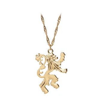 New Movie The Game of Throne Lannister Family Badge Lione Pendant Necklace For Men Women 20pcs/lot
New Movie The Game of Throne Lannister Family Badge Lione Pendant Necklace For Men Women 20pcs/lot