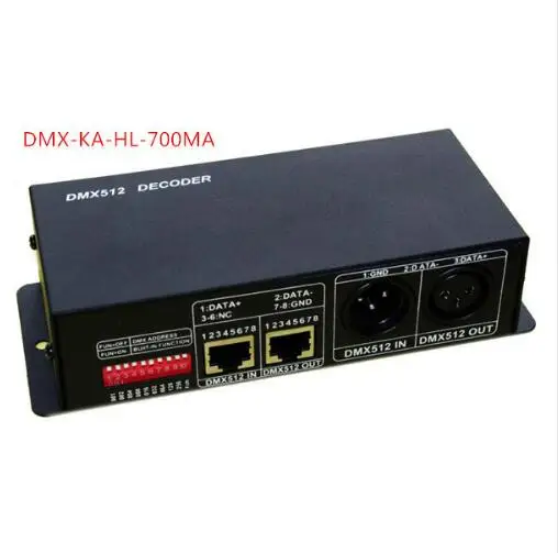 best price DC12-24V constant current DMX-KA-HL-700MA DMX512 decoder led controller use for led strip led lamp
best price DC12-24V constant current DMX-KA-HL-700MA DMX512 decoder led controller use for led strip led lamp