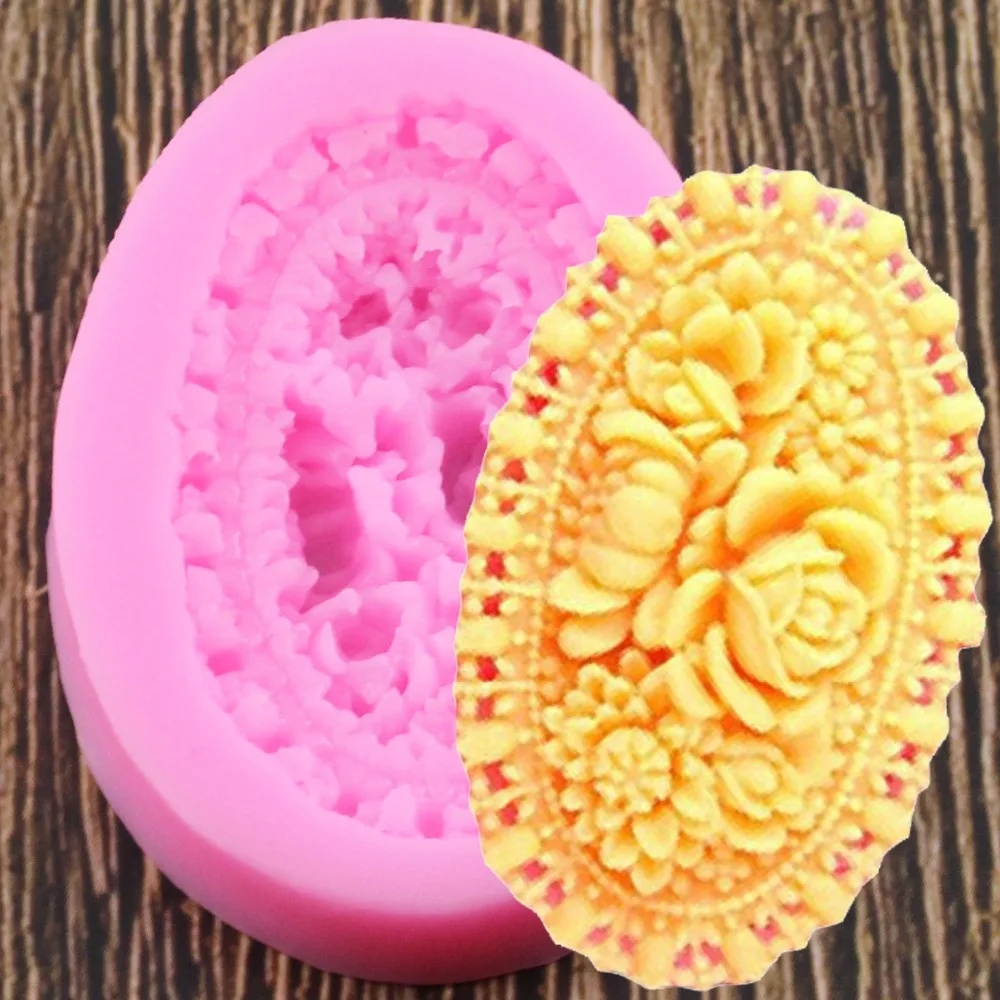 3D Lace Shaped Silicone Mold DIY Cake Candel Chocolate Soap Mold Fondant Sugar Art Tools For Soap Making
3D Lace Shaped Silicone Mold DIY Cake Candel Chocolate Soap Mold Fondant Sugar Art Tools For Soap Making