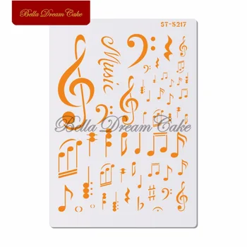 Musical Note Cake Stencil Layering Plastic Stencils For DIY Scrapbooking Painting Drawing Stencils Template Paper Card Cake Tool
Musical Note Cake Stencil Layering Plastic Stencils For DIY Scrapbooking Painting Drawing Stencils Template Paper Card Cake Tool