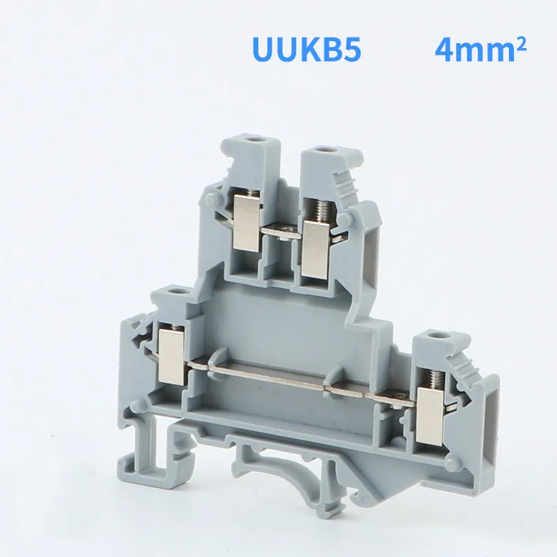 10pcs Phonex Type UKKB5 Din Rail Wiring Conductor Fast Connector Thin Modular Double-layer Screw Terminal Blocks UKKB 5
10pcs Phonex Type UKKB5 Din Rail Wiring Conductor Fast Connector Thin Modular Double-layer Screw Terminal Blocks UKKB 5