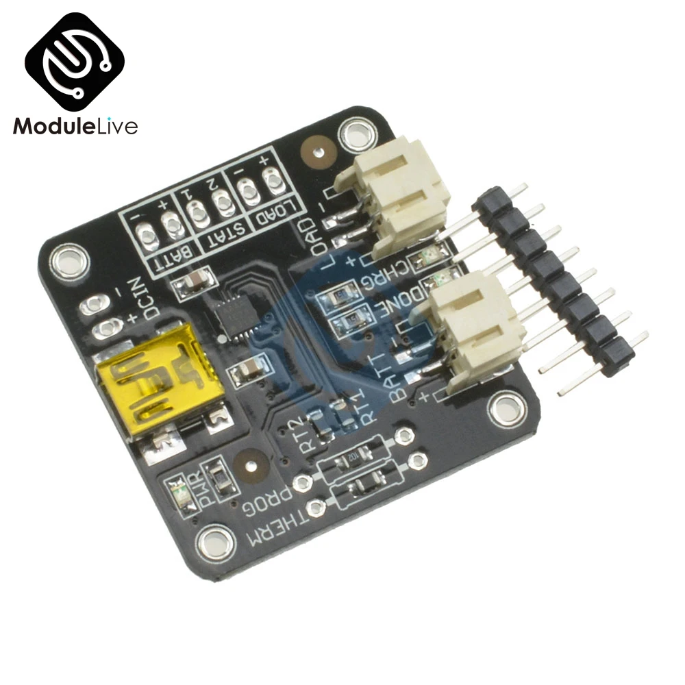 MCP73833 USB литий ионный аккумулятор модуль зарядного устройства 5 В линейная плата