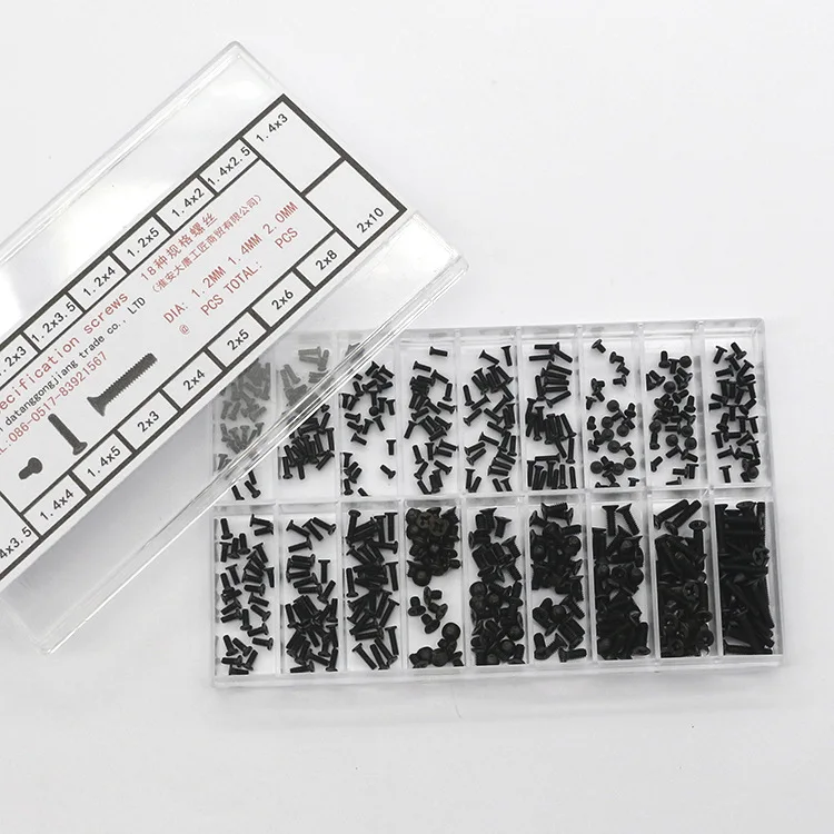 free shipping 18 Species of Spectacles Frame Notebook Screw Small Screw Set Miniature Screw Watch Back Cover Screw
free shipping 18 Species of Spectacles Frame Notebook Screw Small Screw Set Miniature Screw Watch Back Cover Screw