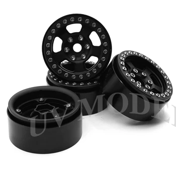 4 Pcs Matte Black 1.9 inch Metal Wheel Rim 1.9inch Beadlock Wheel Rims for 1/10 Axial SCX10 CC01 Wheel Hub Parts
4 Pcs Matte Black 1.9 inch Metal Wheel Rim 1.9inch Beadlock Wheel Rims for 1/10 Axial SCX10 CC01 Wheel Hub Parts