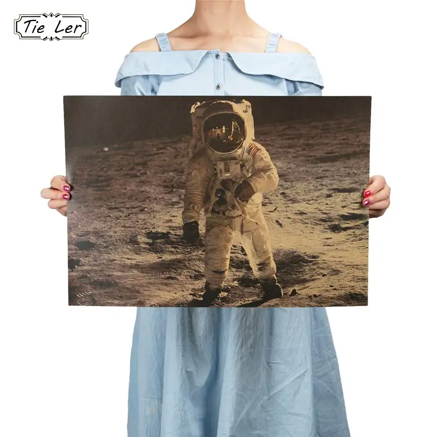The Apollo 11 Moon Landing Vintage Poster Retro Kraft Paper Adornment Movie Posters 51.5*36cm
The Apollo 11 Moon Landing Vintage Poster Retro Kraft Paper Adornment Movie Posters 51.5*36cm